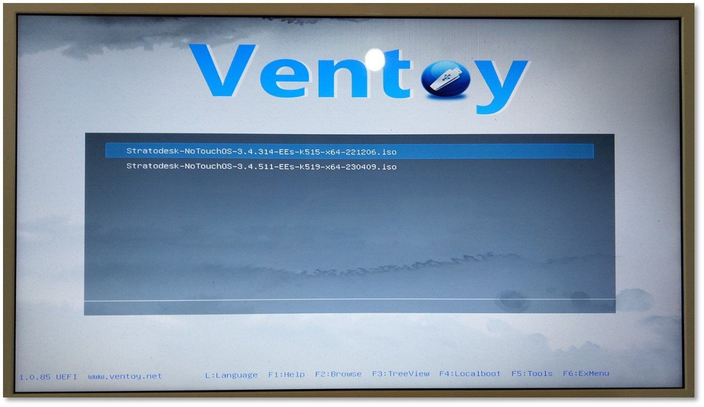 Ventoy to speed up version testing